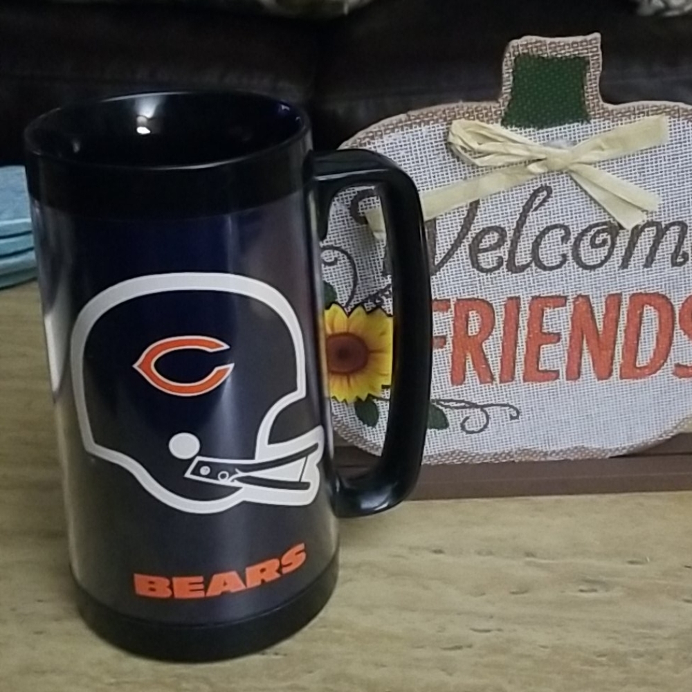 Vintage 1976 Thermo serve Bears mug